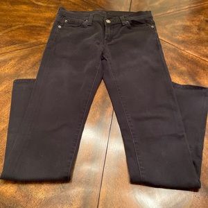 7 For All Mankind - size 25 - black